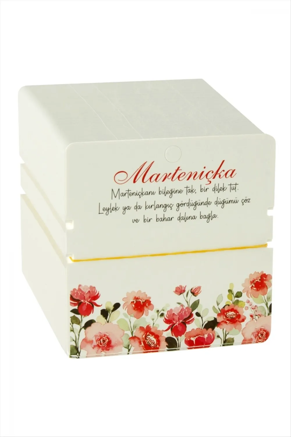 Marteniçka Bileklik Kartı