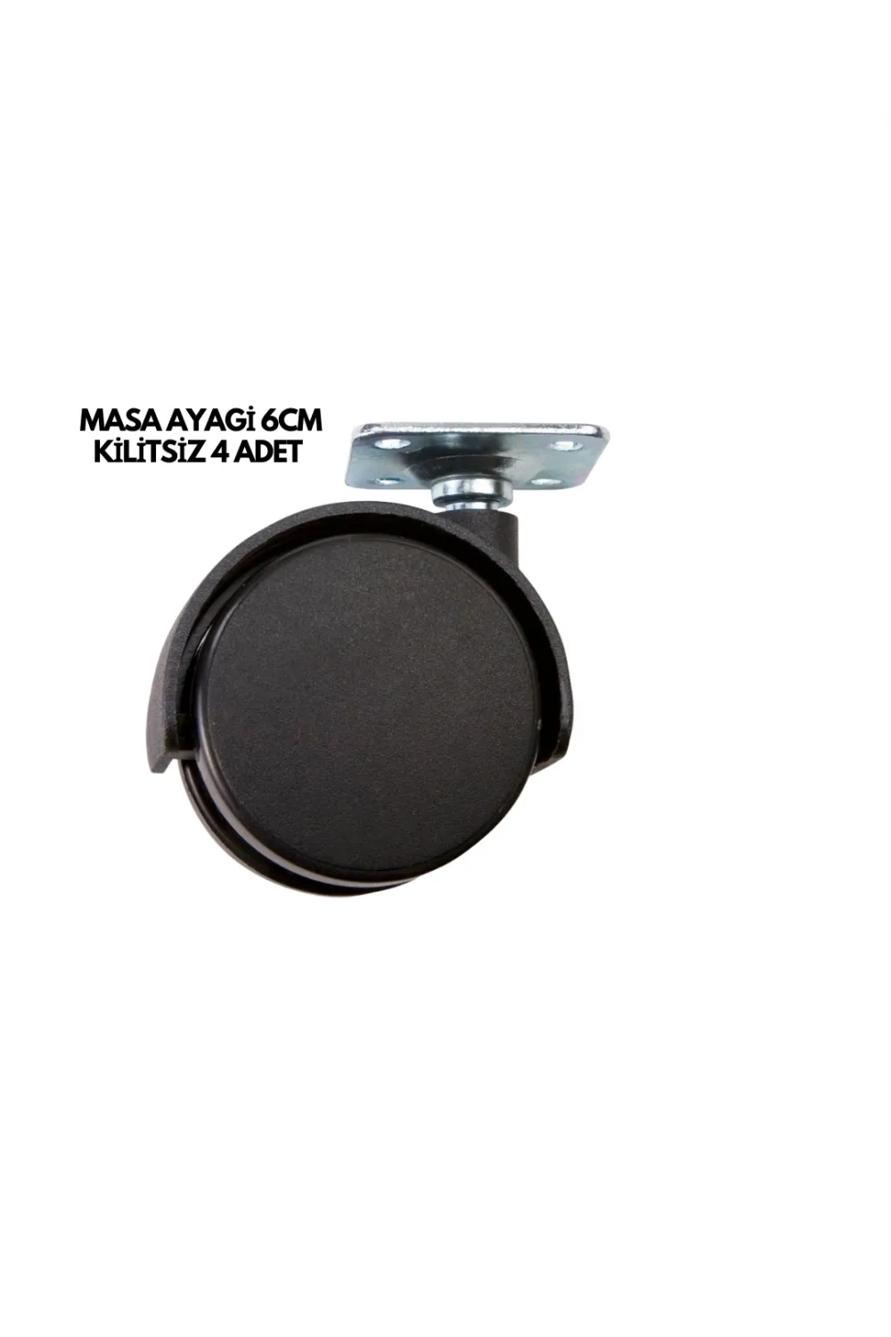 Masa Ayağı 6cm Kilitsiz 4 Adet