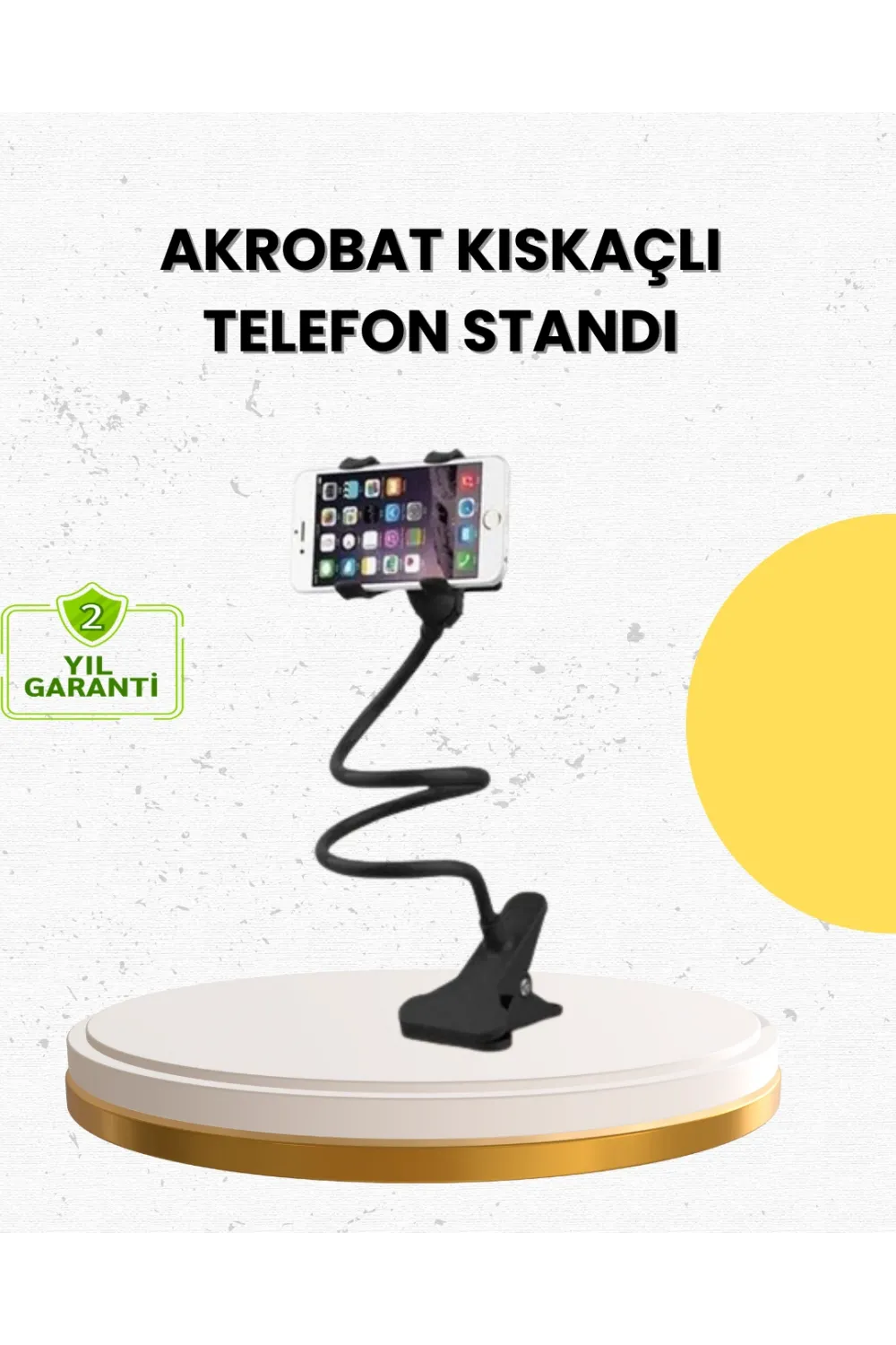 Masa Ve Araç İçi Kullanıma Uygun Akrobat Telefon Tutucu