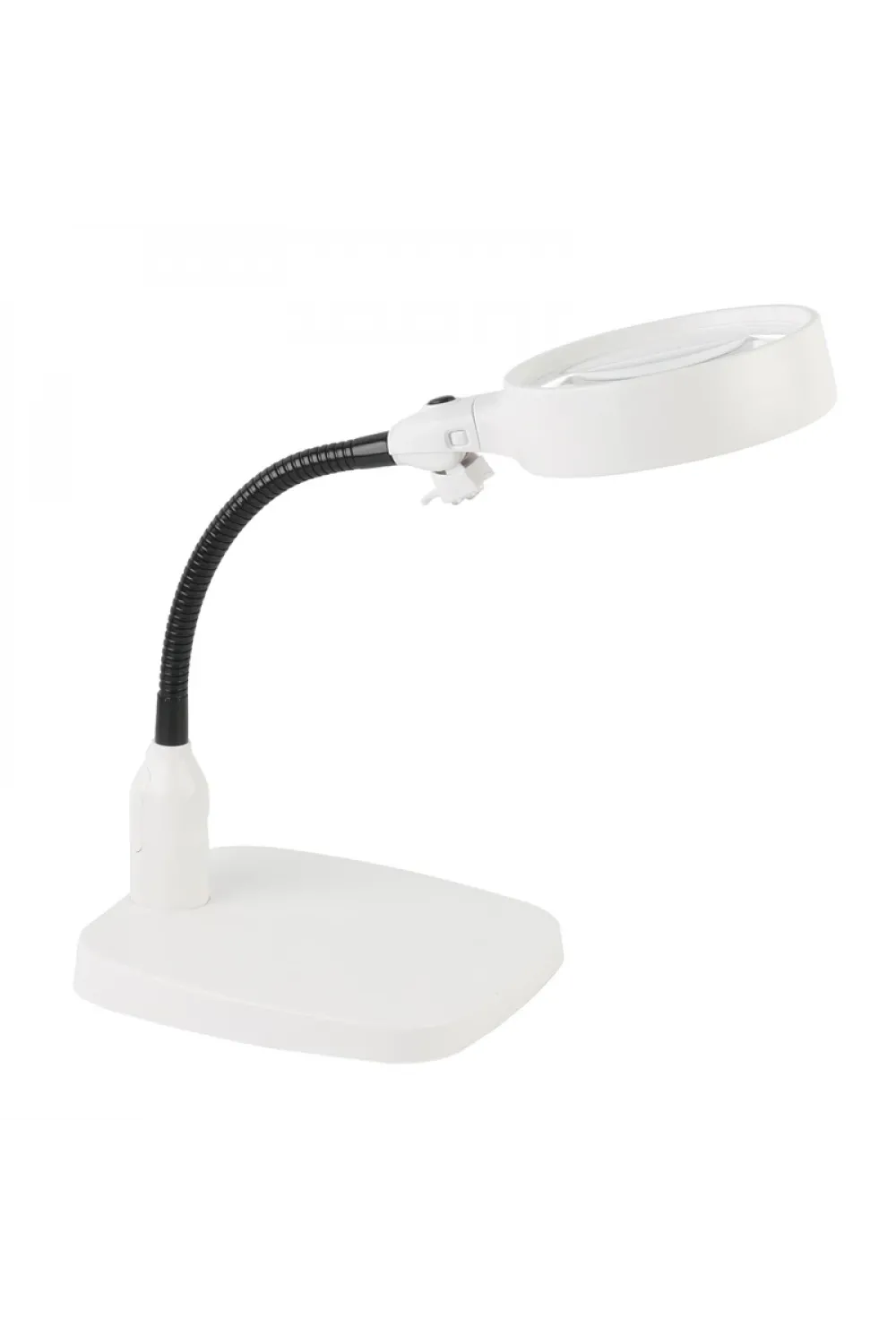 Masaüstü 10x Led Işıklı Büyüteç Okuma El Sanatları Onarım Büyüteç 7765