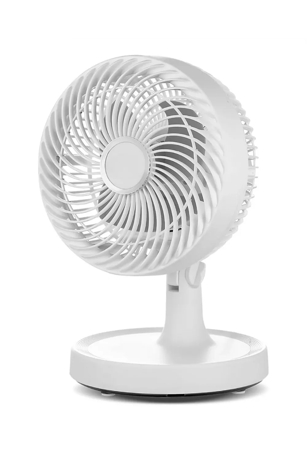 Masaüstü Mini Fan Sessiz Çalışan 2 Hızlı Otomatik Salınımlı Fan