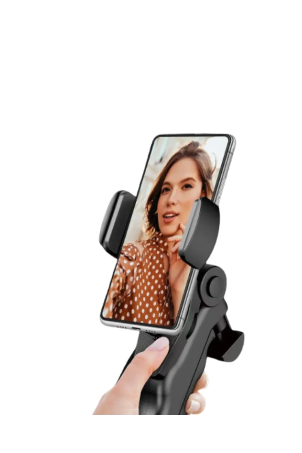 Masaüstü Telefon Tripodu Katlanabilir Telefon Tutucu Video Çekim Standı
