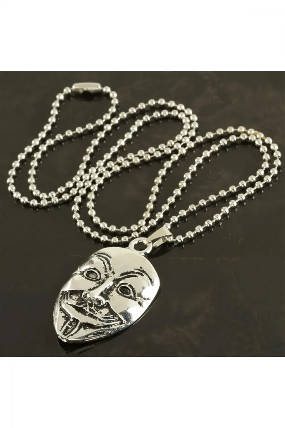 Maske Metal Kolye