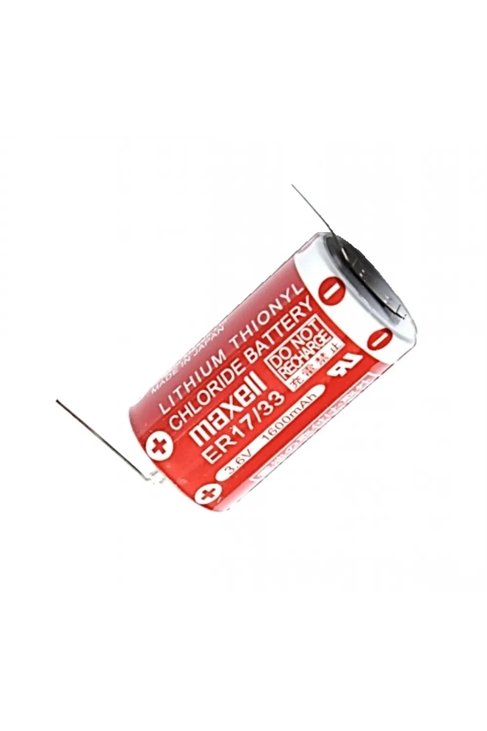 Maxell Er17/33  3.6v  2/3a Size Lithium Pil