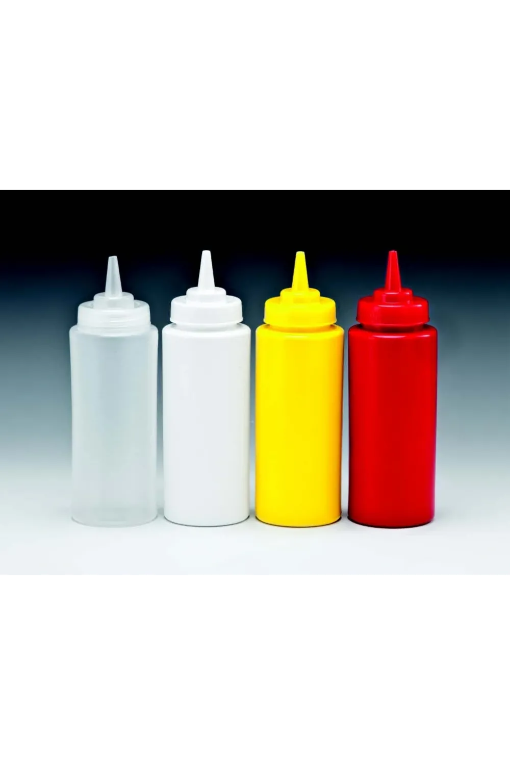 Mayonez Sos Şişesi - 1000ml Dev Boy Sarı 3 Adet