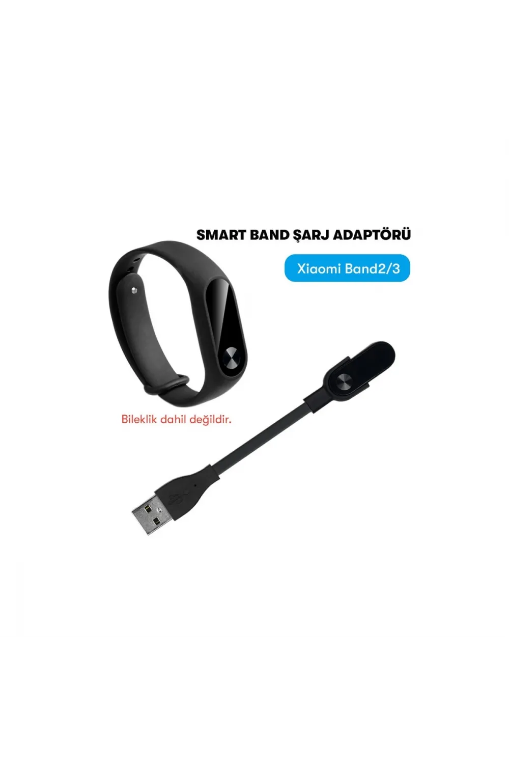 Mc03 Şarj Adaptörü Xiaomi Mi Band 2/3