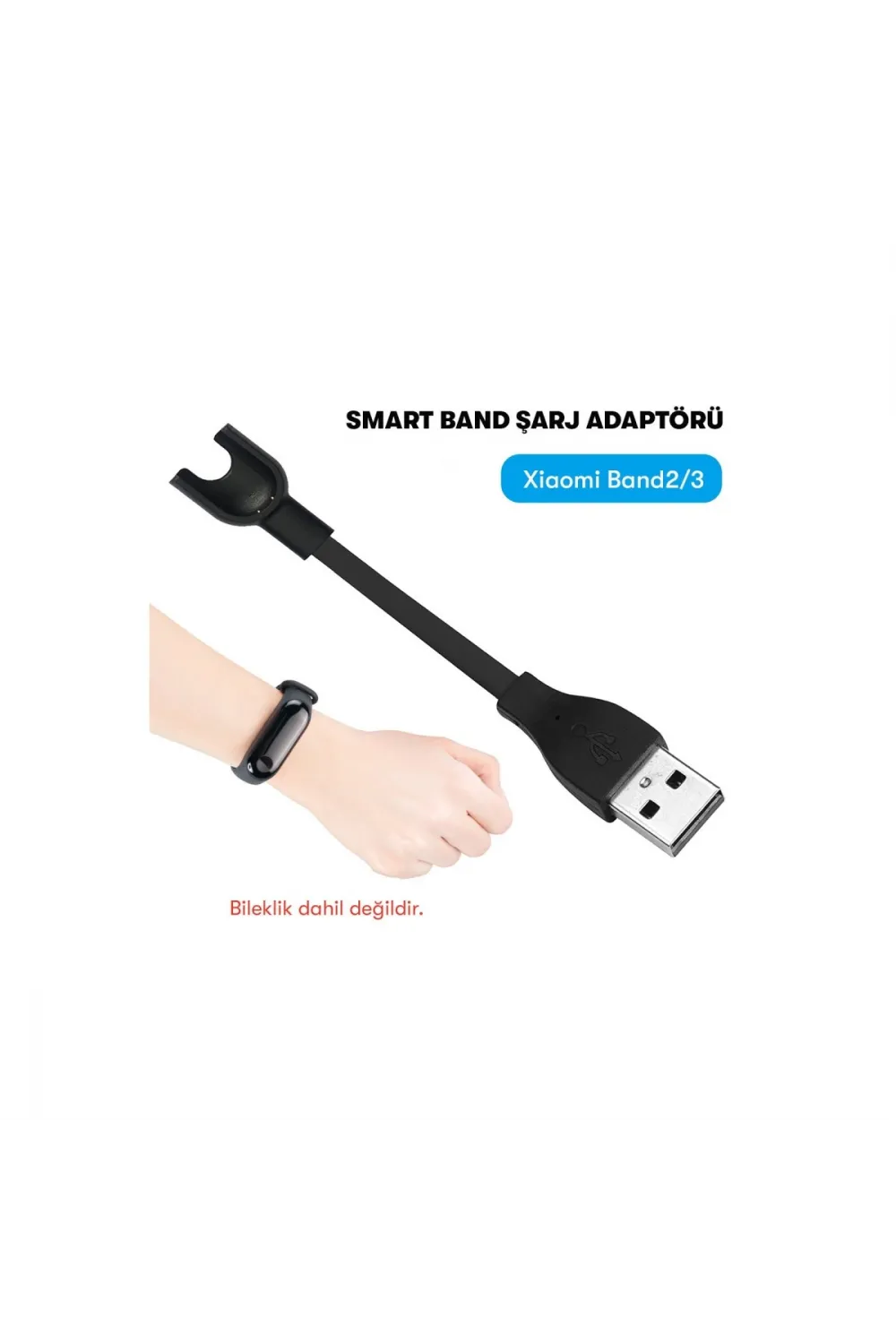 Mc03 Şarj Adaptörü Xiaomi Mi Band 2/3