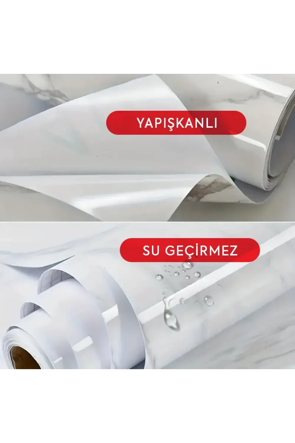 Mermer Desenli Kaplama Kağıdı 5 Metre
