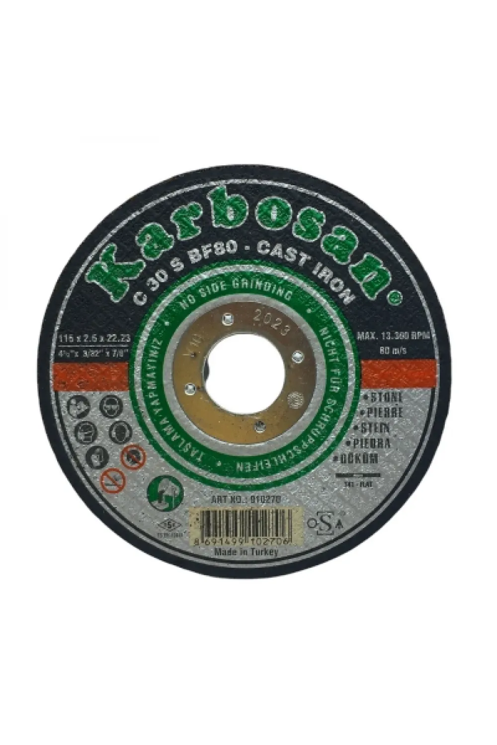 Mermer Kesici Disk 115mmx2.5x22