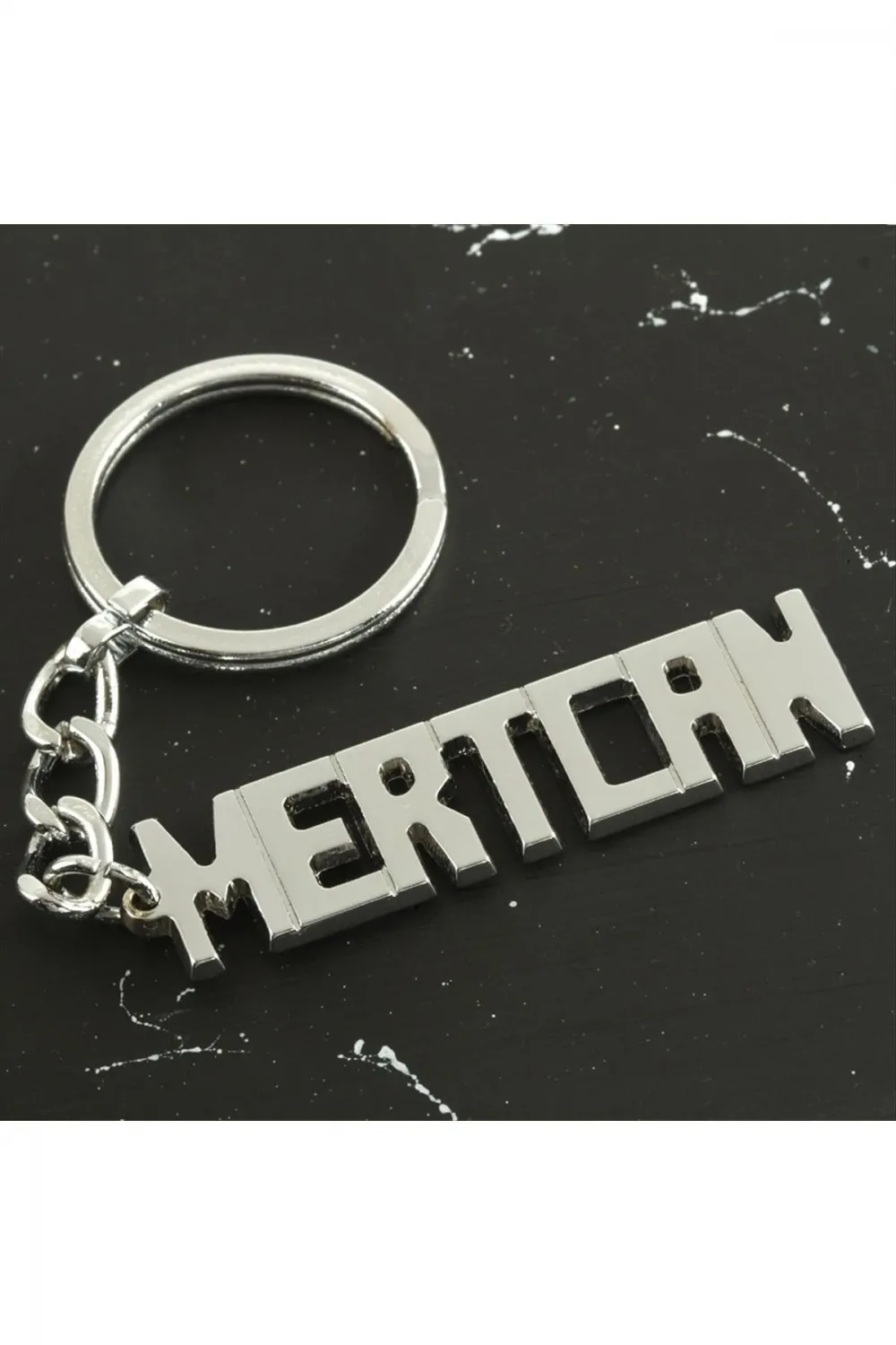 Mertcan İsimli Anahtarlık