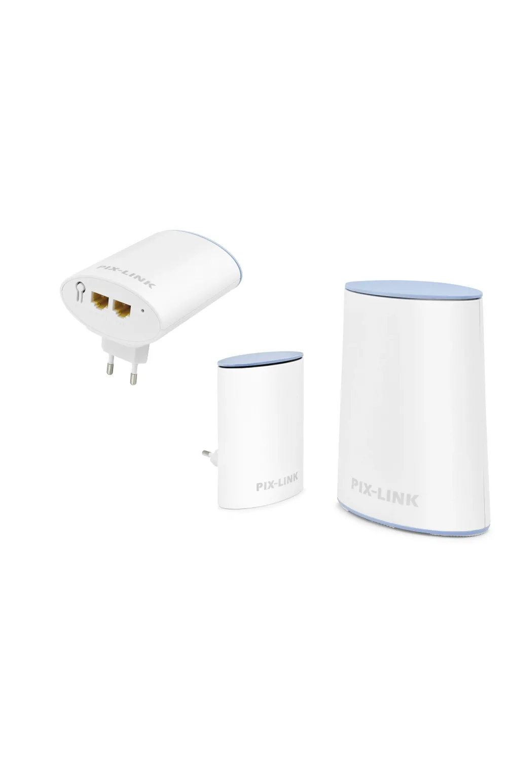 Mesh Wifi Sistemi Ac1200 Dual Band 3’Lü Set - Beyaz LV-WMS01