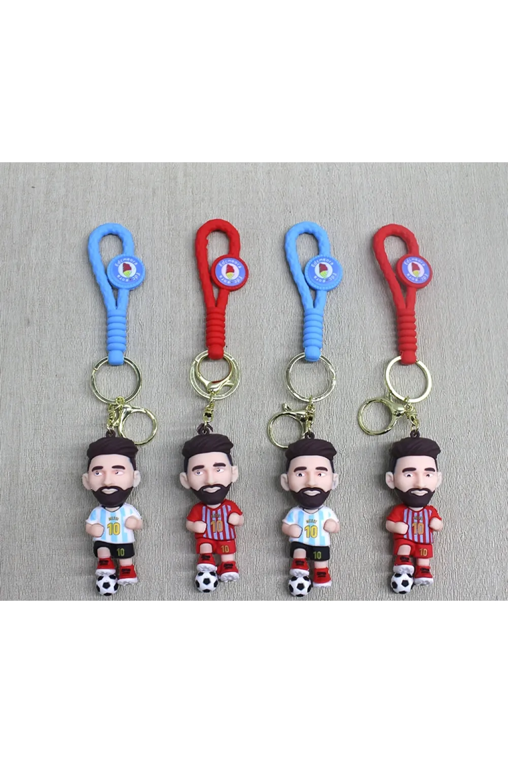 Messi Silikon Anahtarlık
