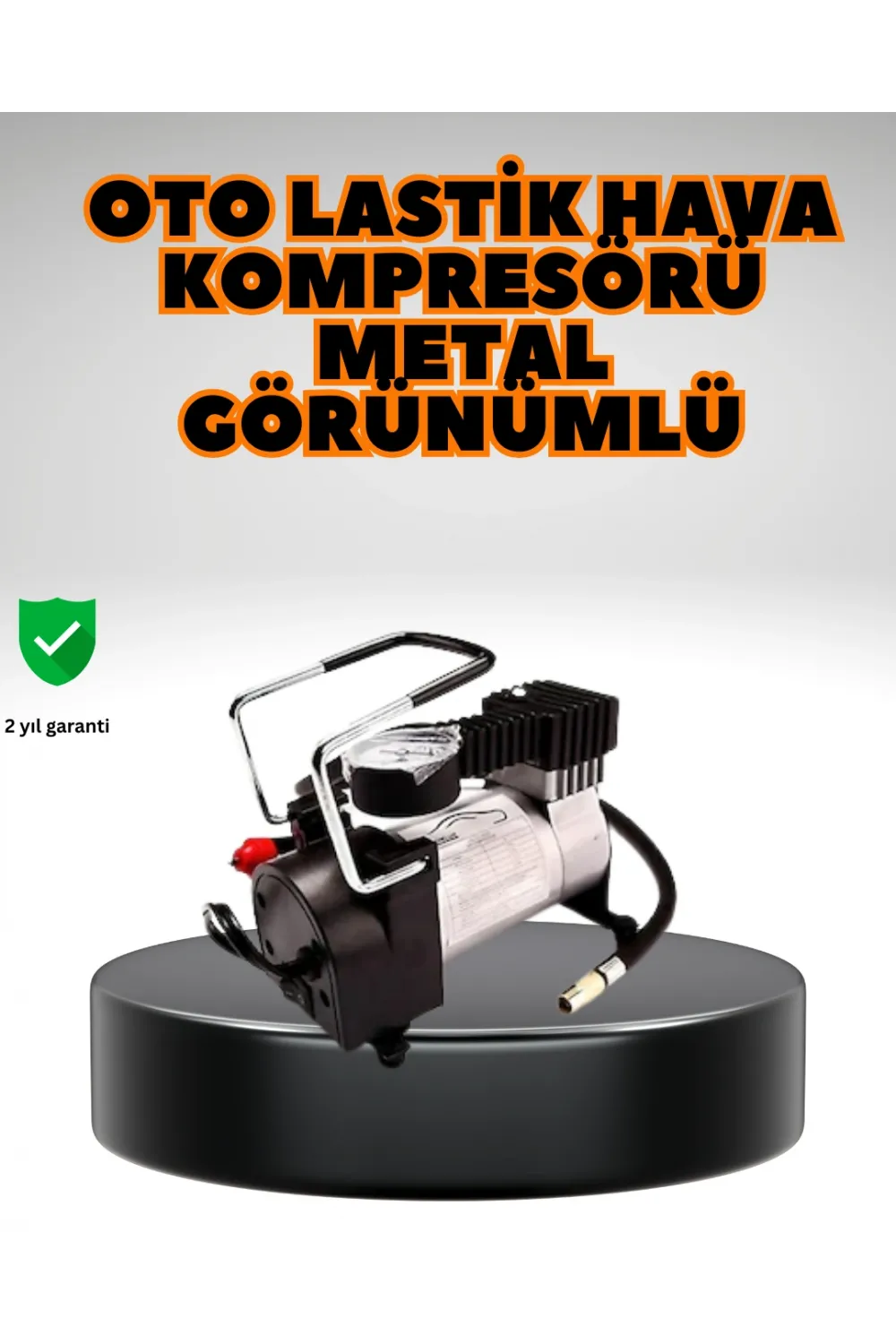Metal Gövde Lastik Şişirme Kompresörü Suv 4x4 Uyumlu