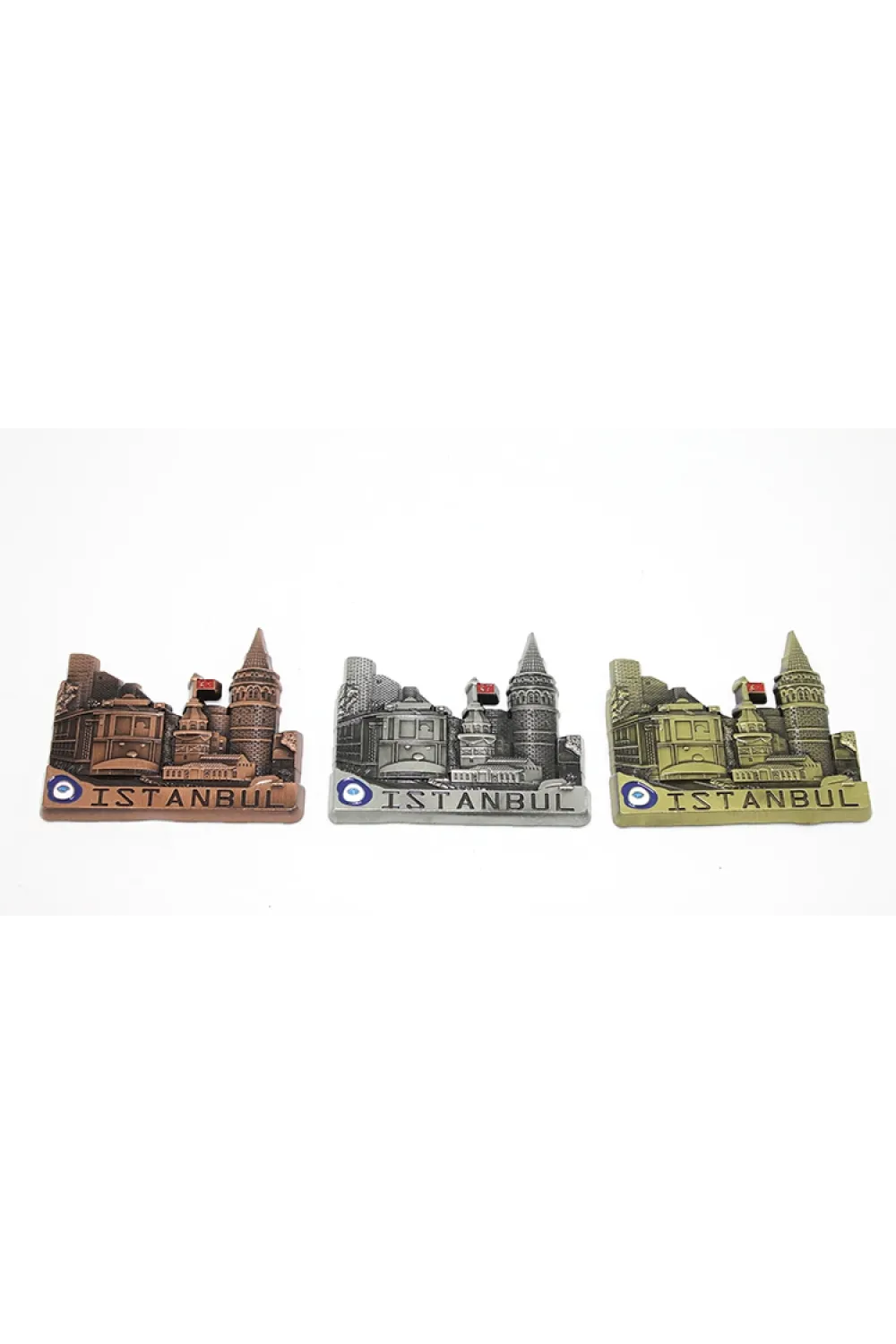 Metal İstanbul Temalı Yöresel Magnet (1 Adet) Seçenek 3