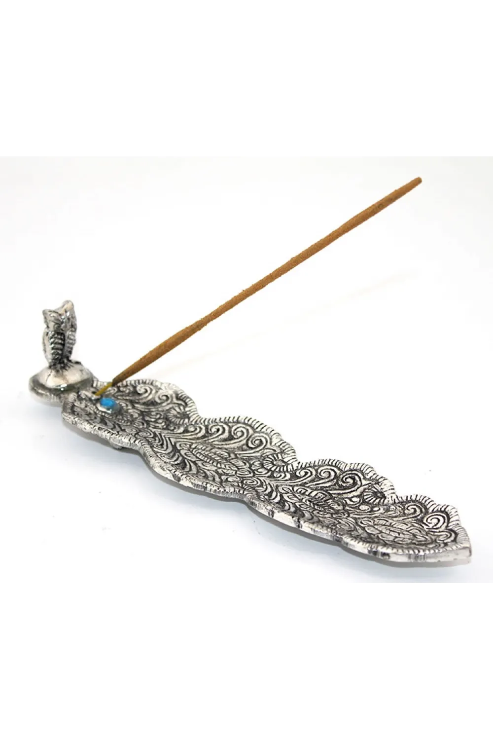 Metal Kayık Baykuş Tasarımı Tütsülük (1 Adet) Seçenek 2