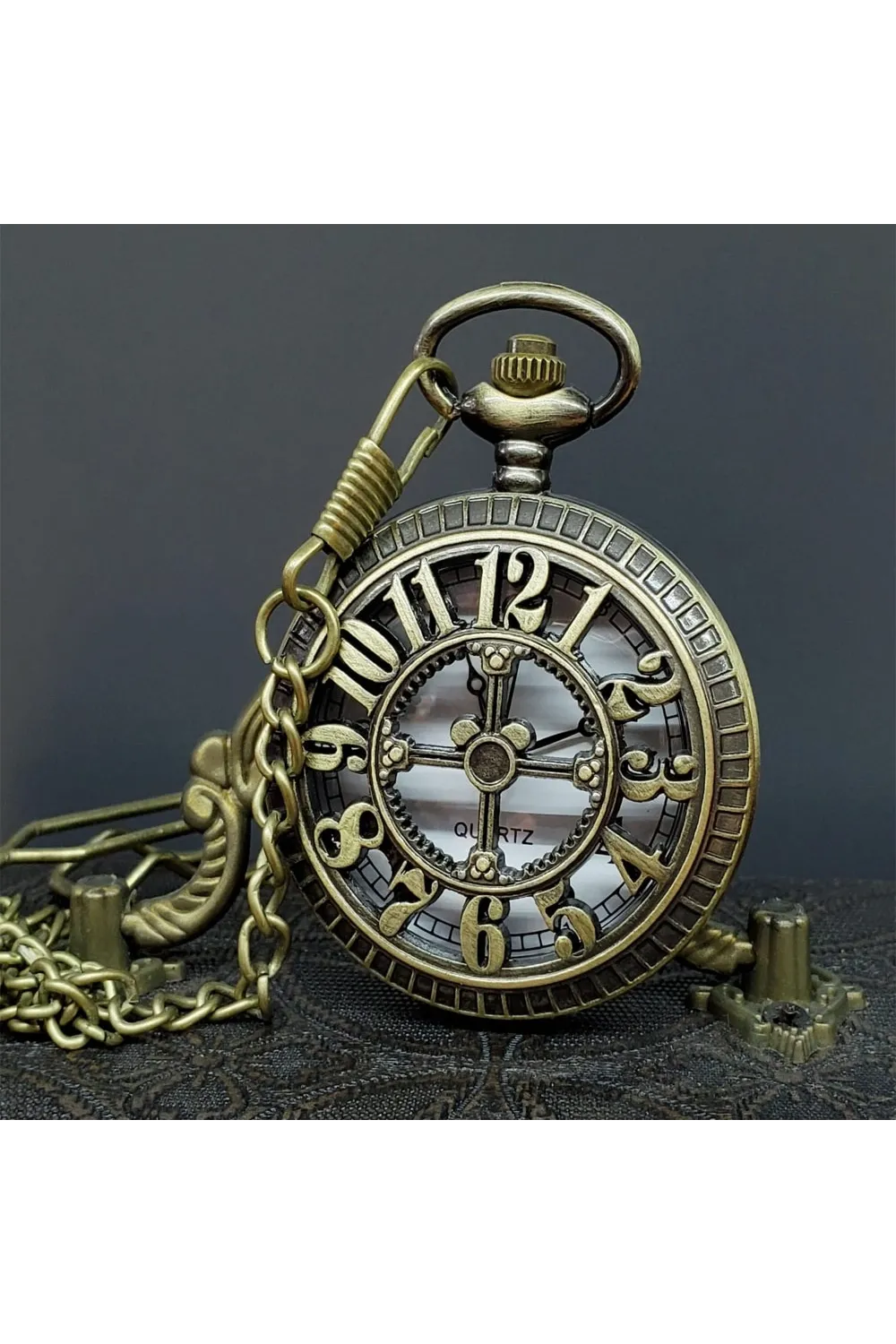 Metal Köstekli Saat Sayılı Model