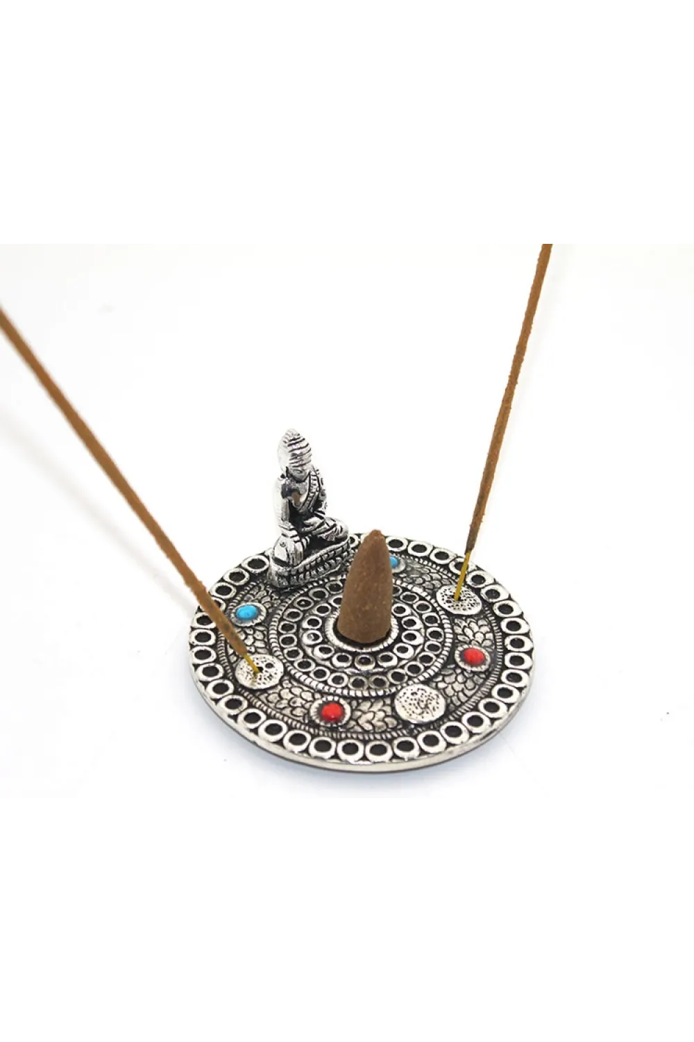 Metal Yuvarlak Budalı Tütsülük (1 Adet) Seçenek 2
