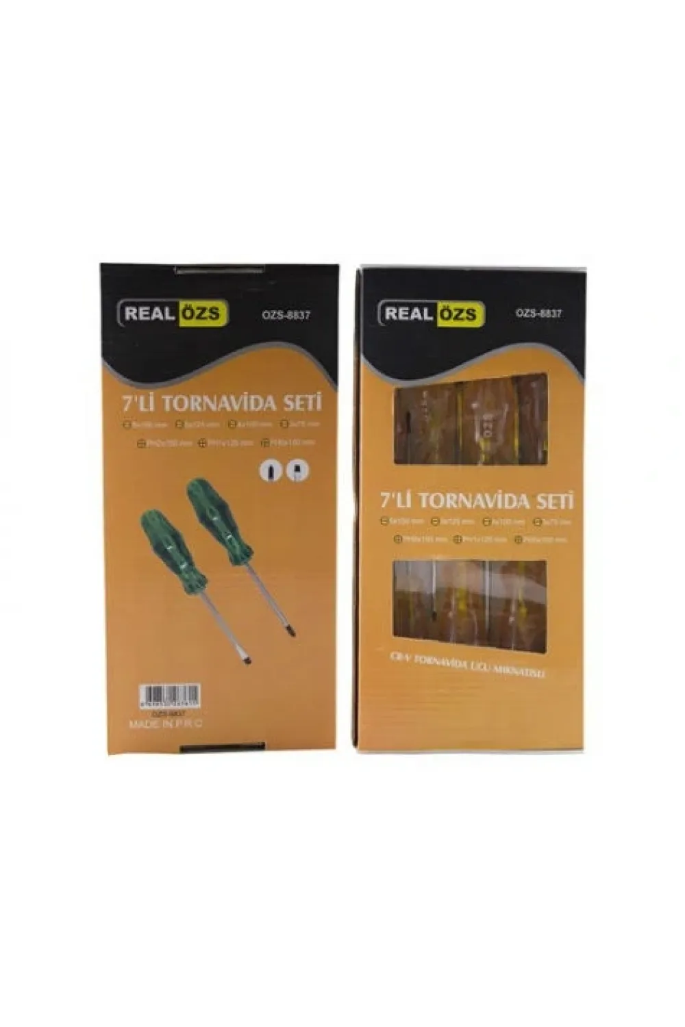 Mıknatıs Uçlu Tornavida Seti (7li)