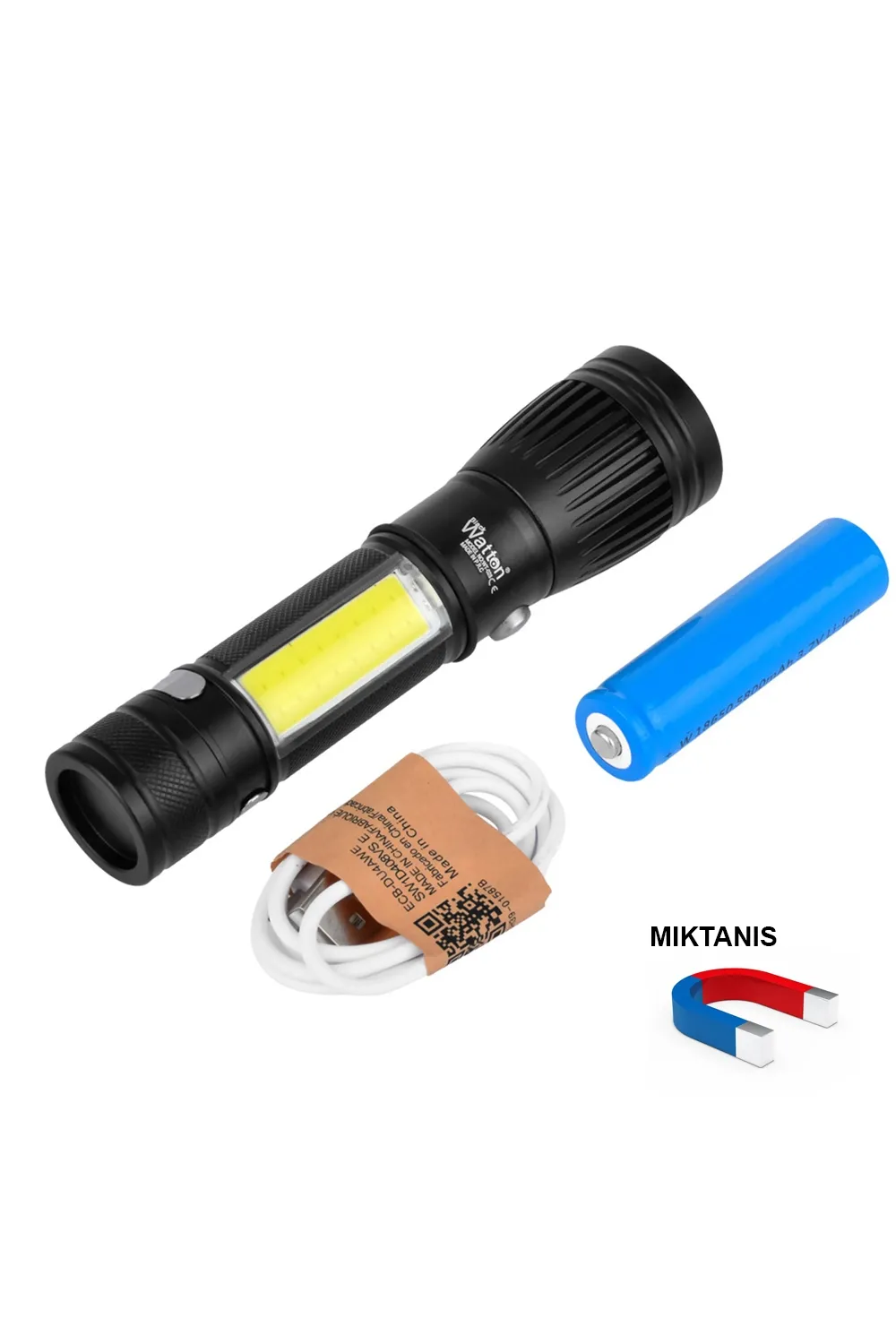 Mıknatıslı Fener – Uzun Mesafede Net Görüş Sağlayan LED WT-602