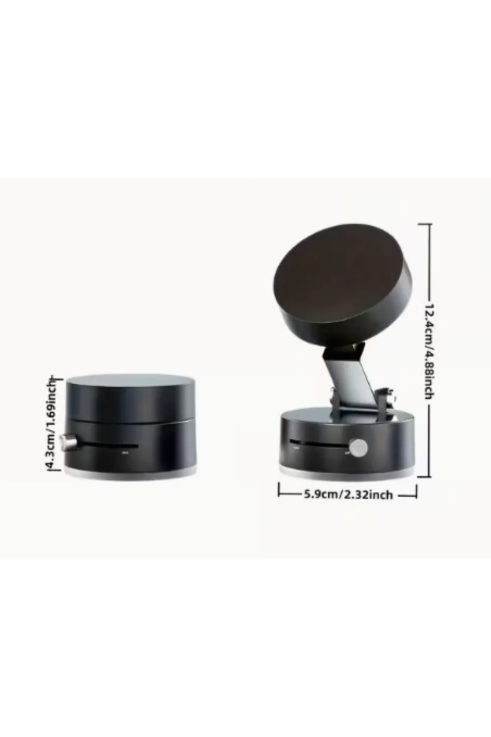 Mıknatıslı Katlanabilir Telefon Tutucu - Torpido ve Cam Uyumlu