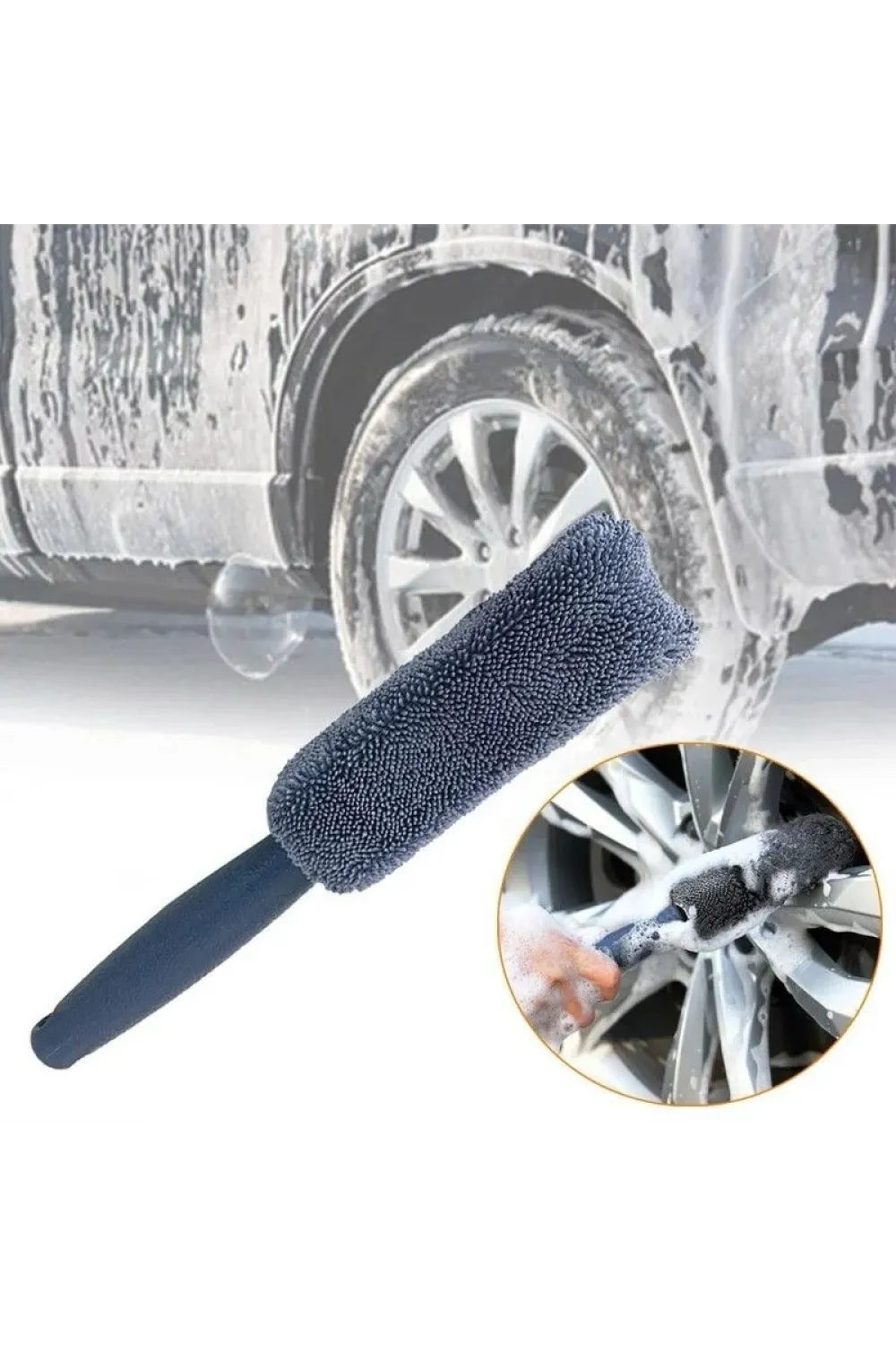 Mikrofiber Jant Temizleme Fırçası