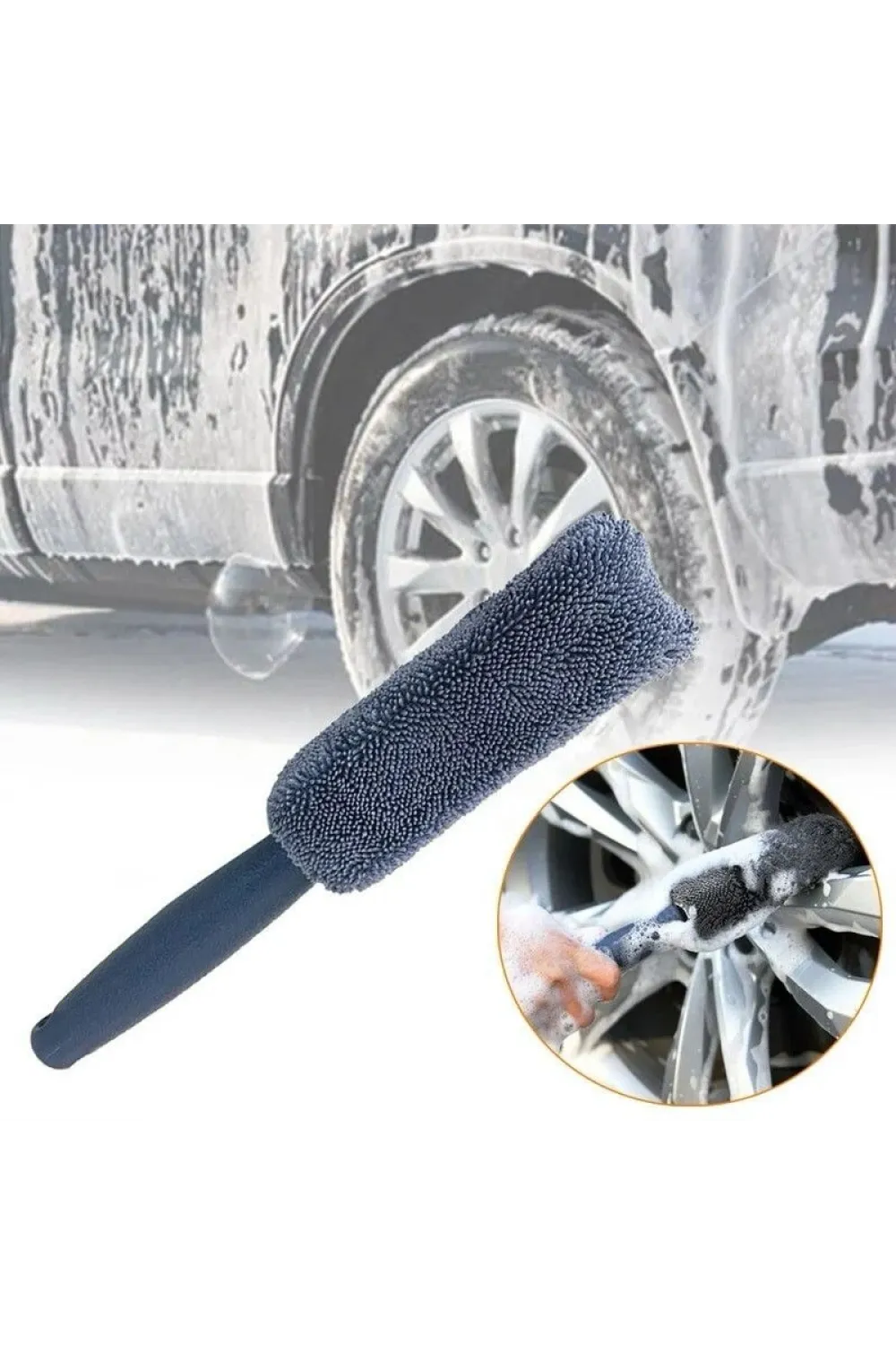 Mikrofiber Jant Temizleme Fırçası