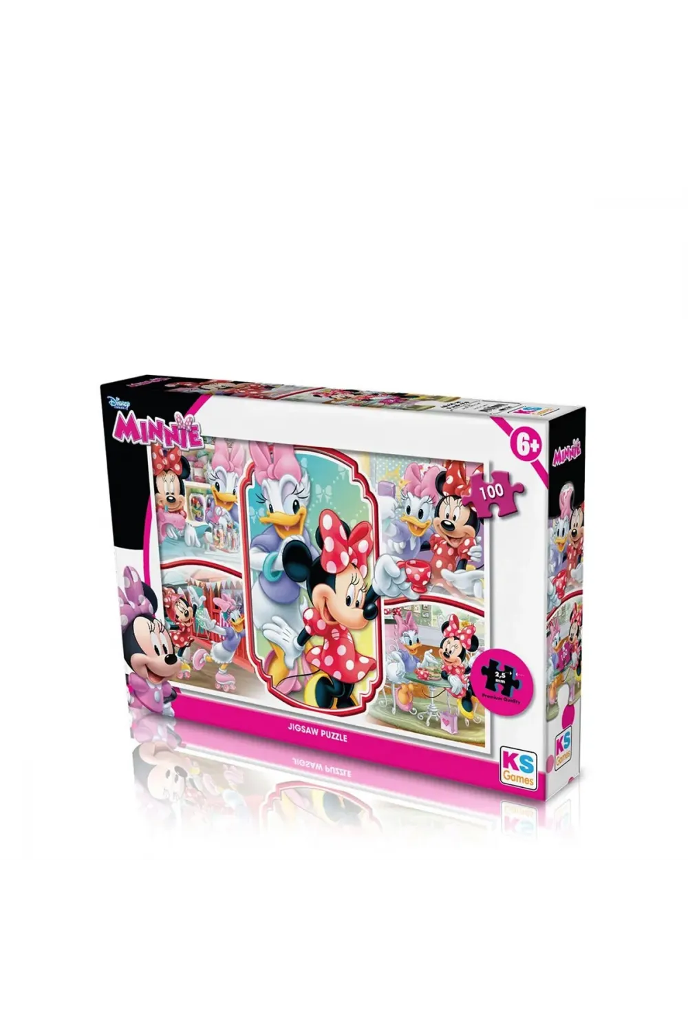 MIN 714 CARS PUZZLE 100