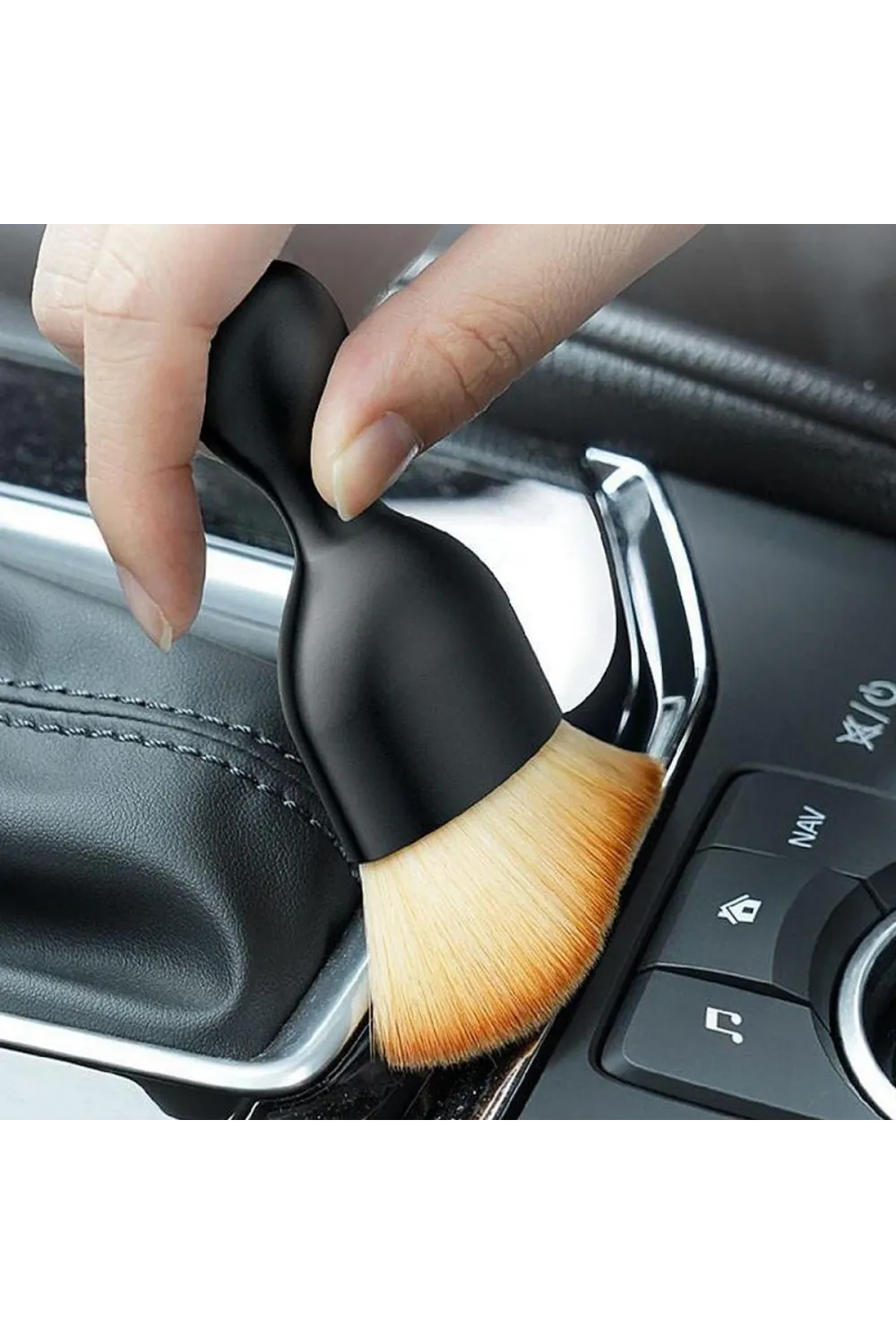 Mini Araç İçi Temizlik Fırçası Yumuşak Kıllı