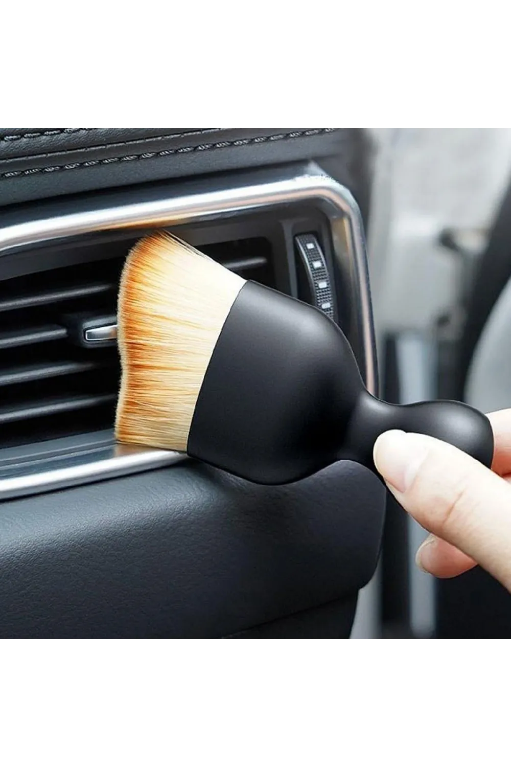 Mini Araç İçi Temizlik Fırçası Yumuşak Kıllı