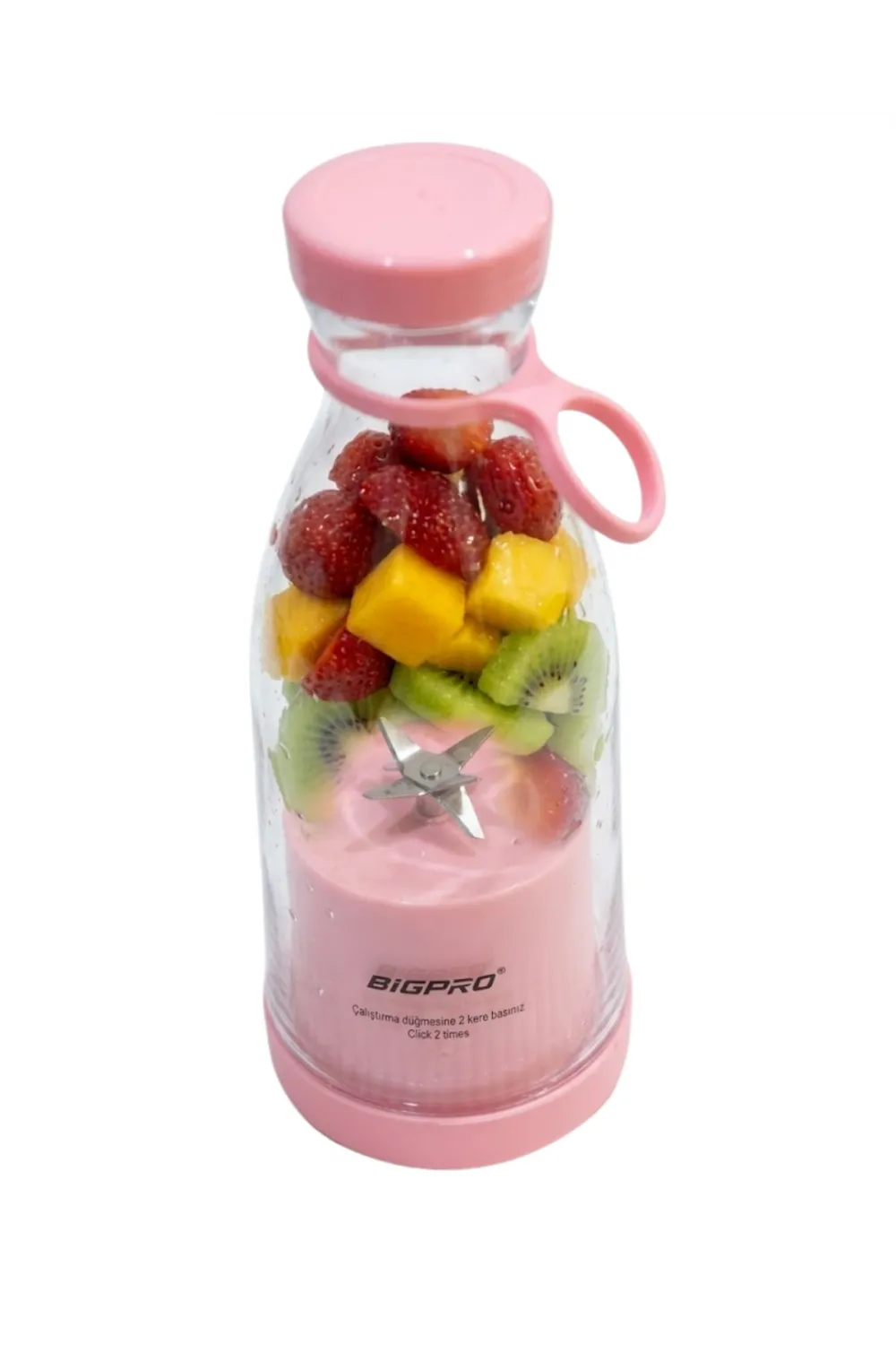 Mini Blender Usb Şarjlı Smoothie Hazırlayıcı Kolay Temizlenebilir Tasarım
