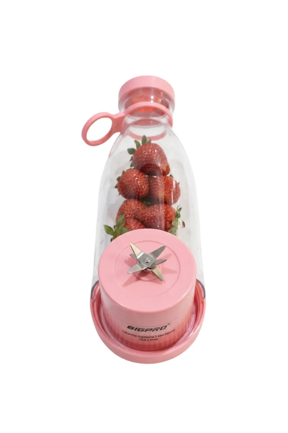 Mini Blender Usb Şarjlı Smoothie Hazırlayıcı Kolay Temizlenebilir Tasarım
