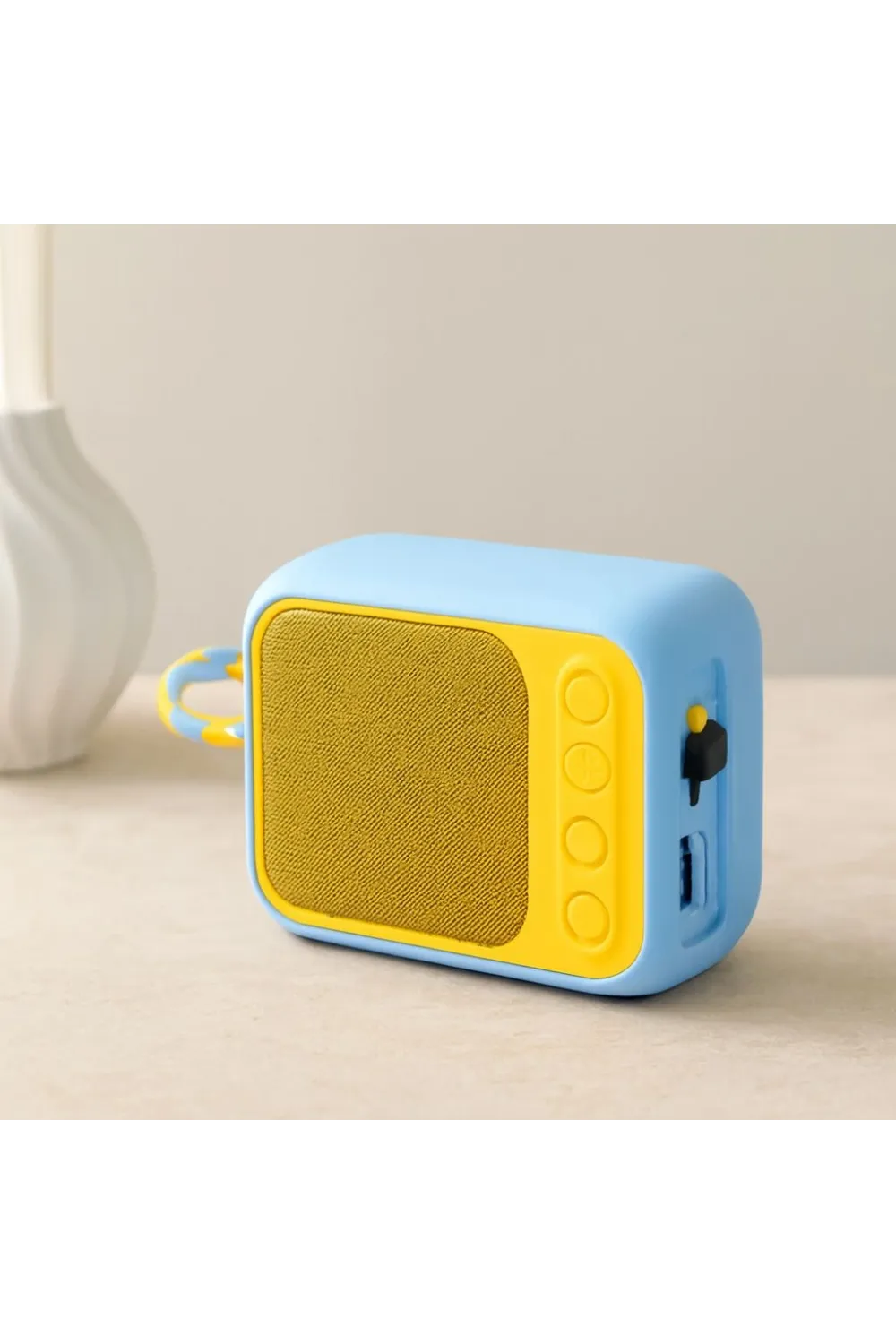 Mini Bluetooth Hoparlör (Type-C, 5W, Mikrofon & Kart Girişi)