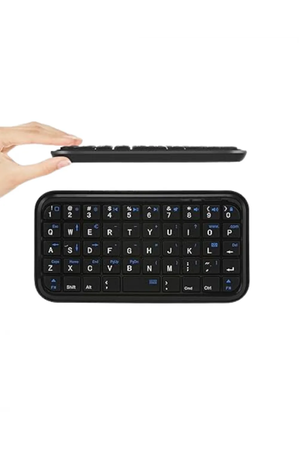Mini Bluetooth Klavye Kablosuz Taşınabilir Cep Boyutu Klavye