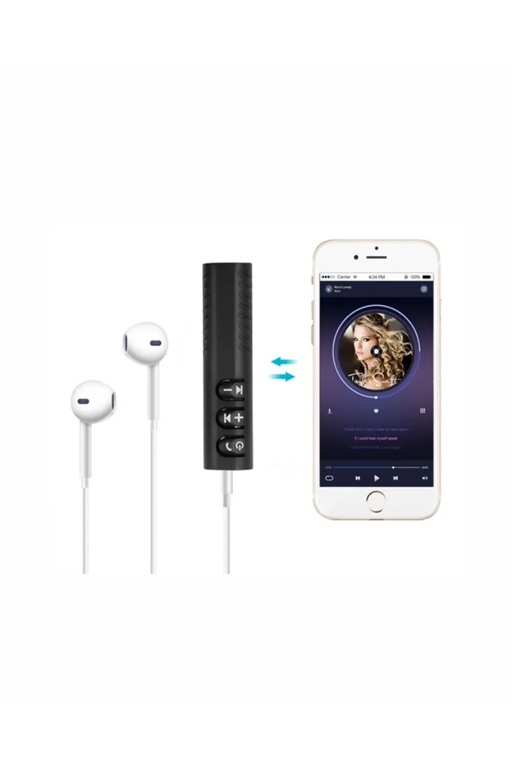 Mini Bluetooth Müzik Alıcısı | Ev & Araç Stereo Sistemlerine Kablosuz Bağlantı