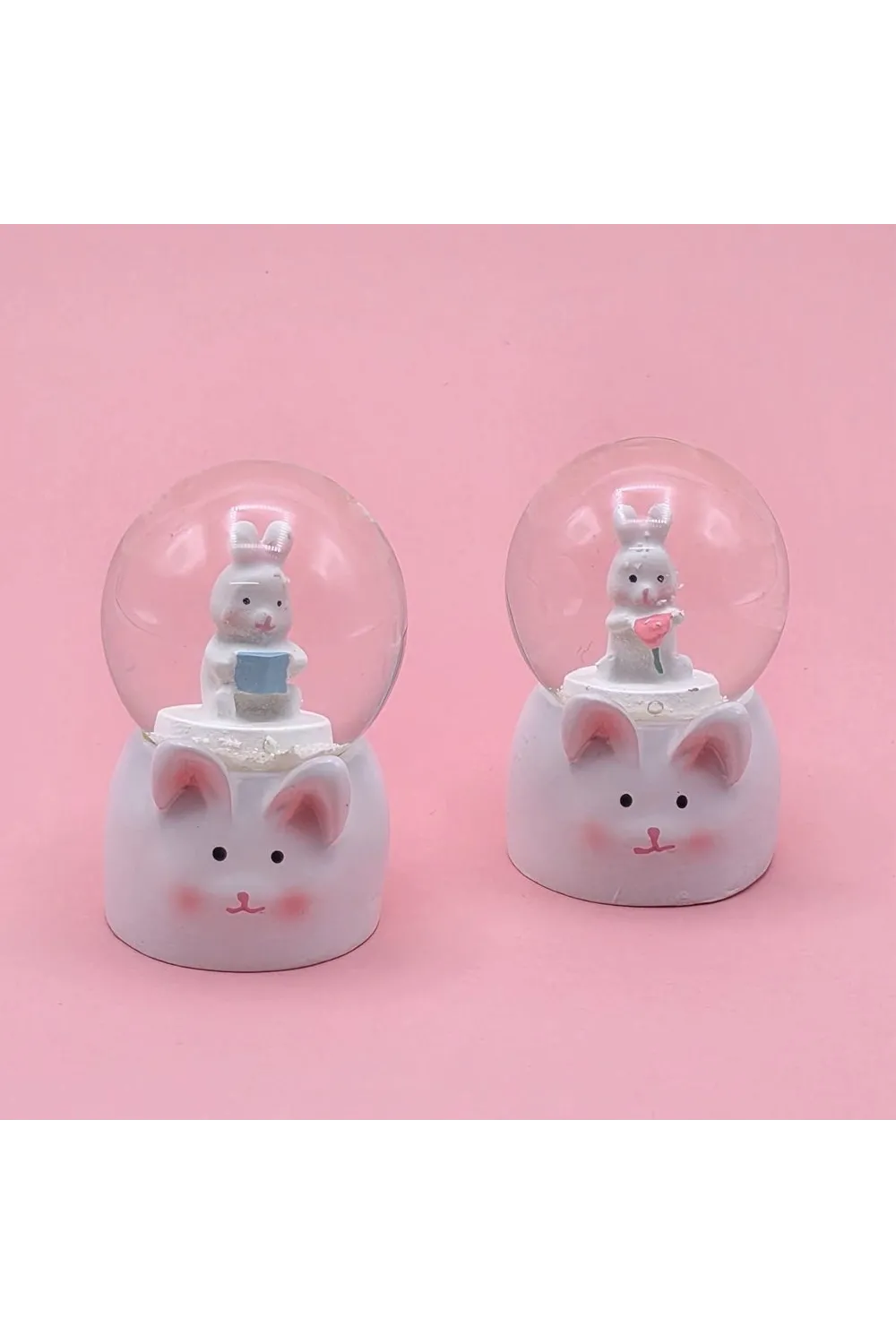 Mini Boy Tavşan Tasarımlı Kar Küresi