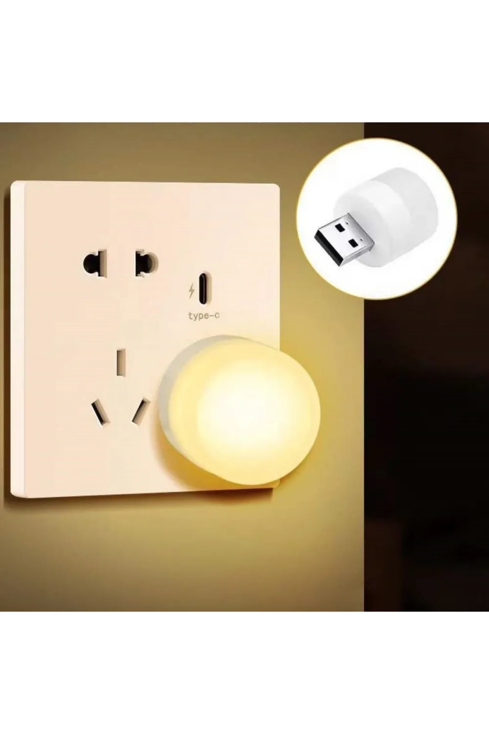 Mini Boy Usb Aydınlatma Led Göz Korumalı Okuma Işığı Mini Led Kolay Kullanılabilir Usb Gece Lambası