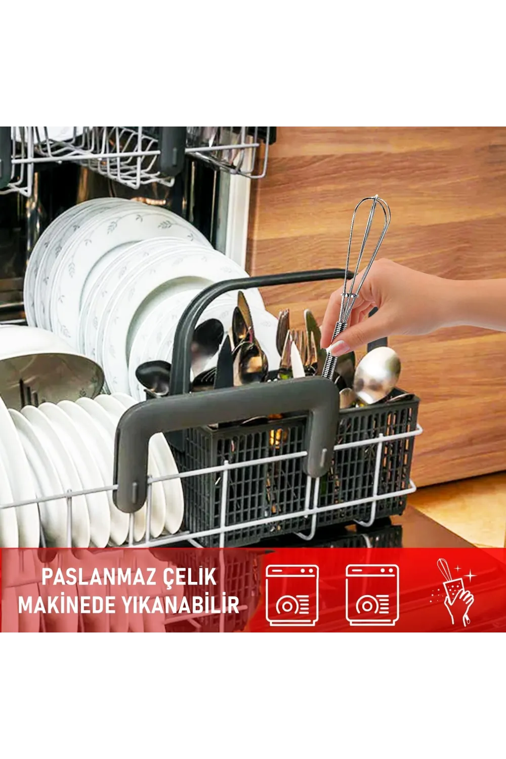 Mini Çırpıcı Çelik 6 Adet