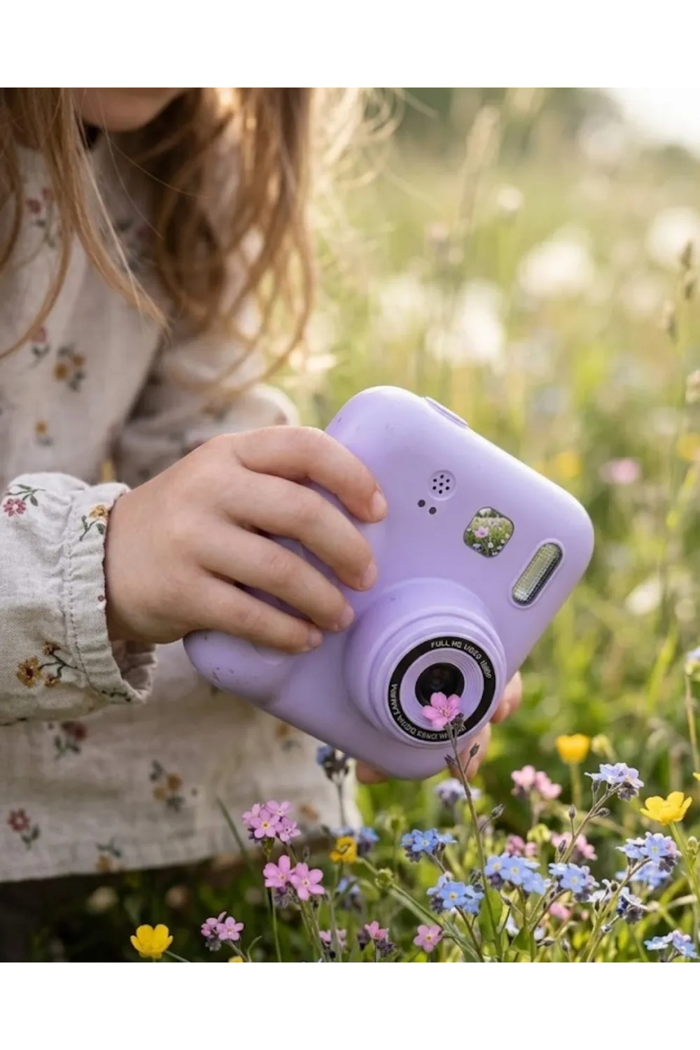Mini Çocuk Kamerası Fotoğraf Video Çekim 4 Rulo Kağıt Ve 5 Kalem Hediyeli