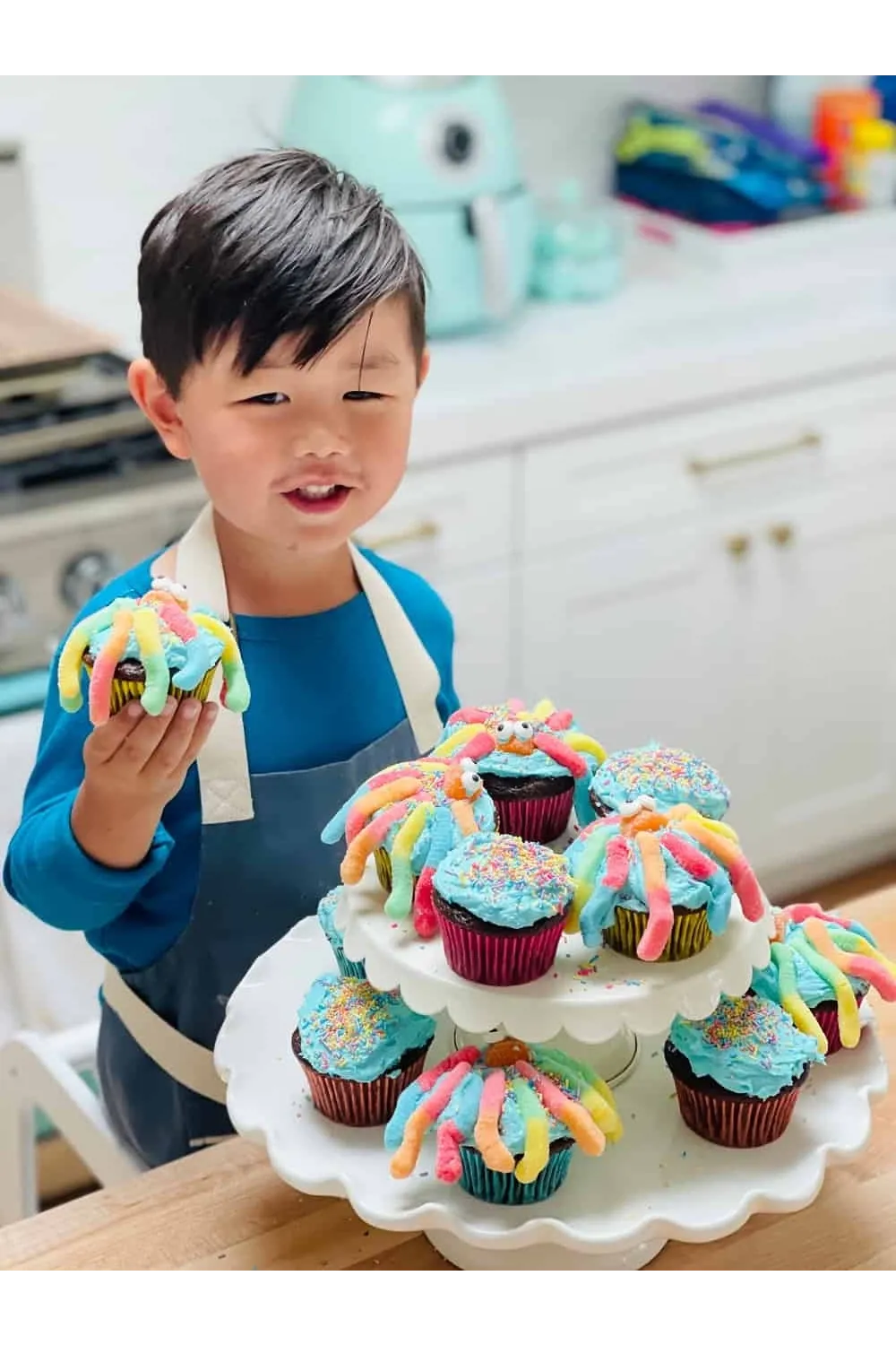 Mini Çocuklar İçin Cupcake Fırın Kalıbı 6 Büyük Bölmeli Muffin Kek Kalıbı