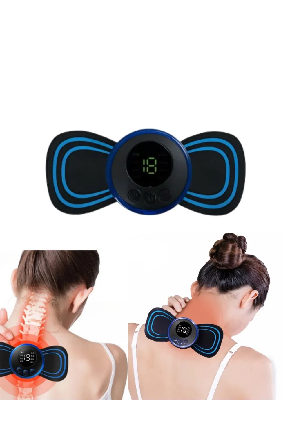 Mini Ems Masaj Aleti Taşınabilir Tasarım Ve Çoklu Masaj Modu