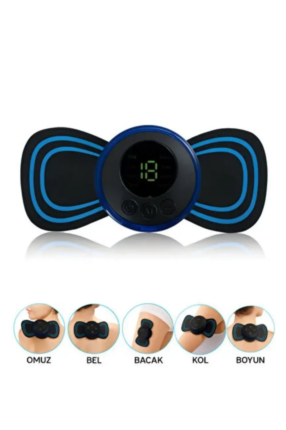 Mini Ems Vücut Masaj Cihazı Ayarlanabilir Seviye Ve Zamanlayıcı