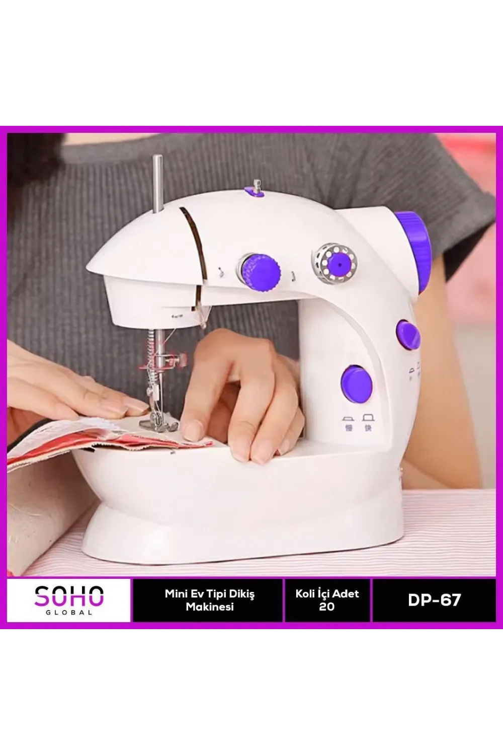 Mini Ev Tipi Dikiş Makinesi