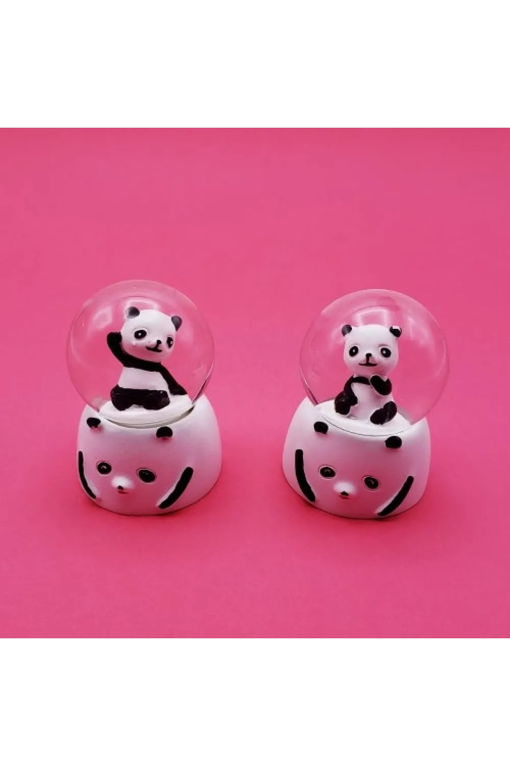Mini Işıklı Panda Kar Küresi