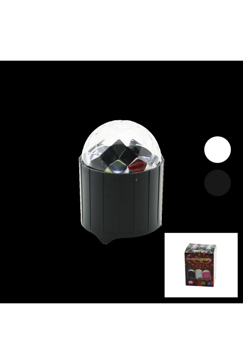 Mini LED Hoparlör Gece Lambası 6W (Type-C Şarjlı)