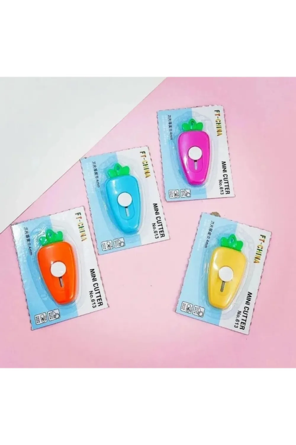 Mini Maket Bıçağı - Karışık Sevimli Tasarımlar