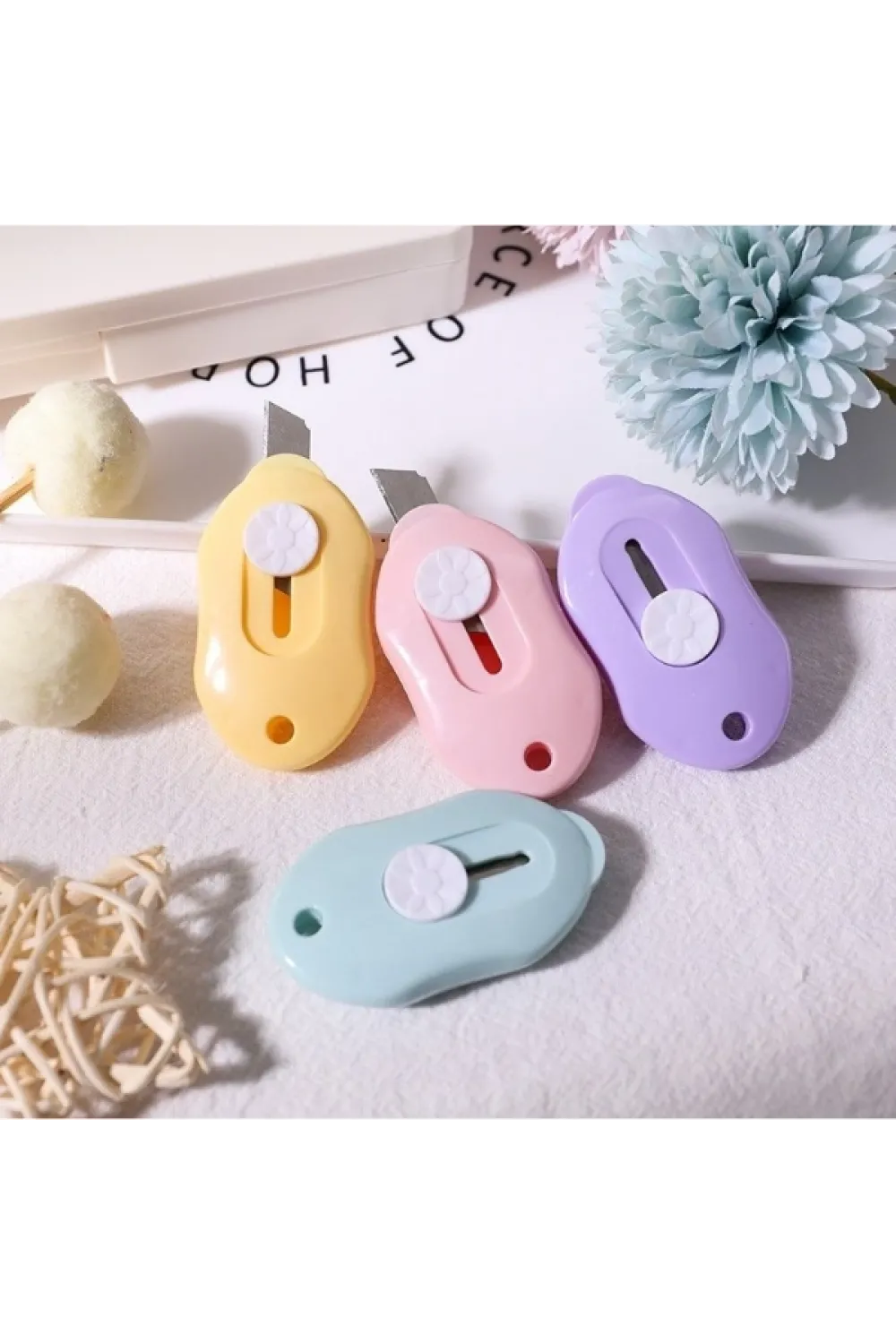 Mini Maket Bıçağı - Karışık Sevimli Tasarımlar