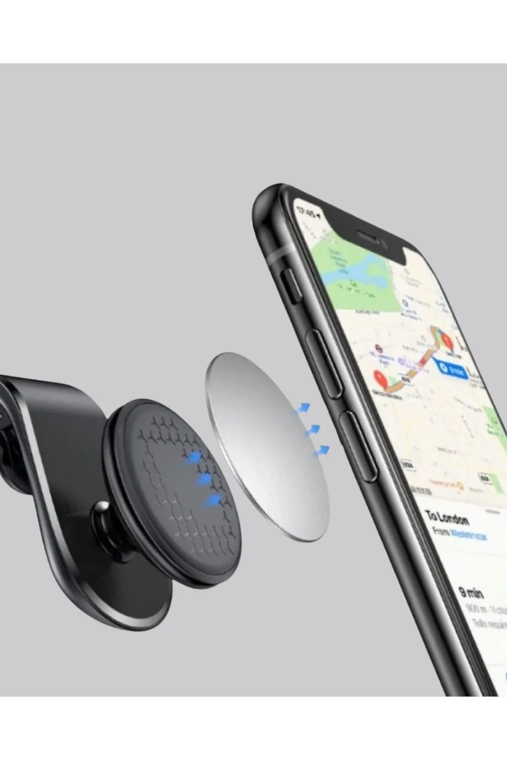 Mini Manyetikli Araç Telefon Tutucu