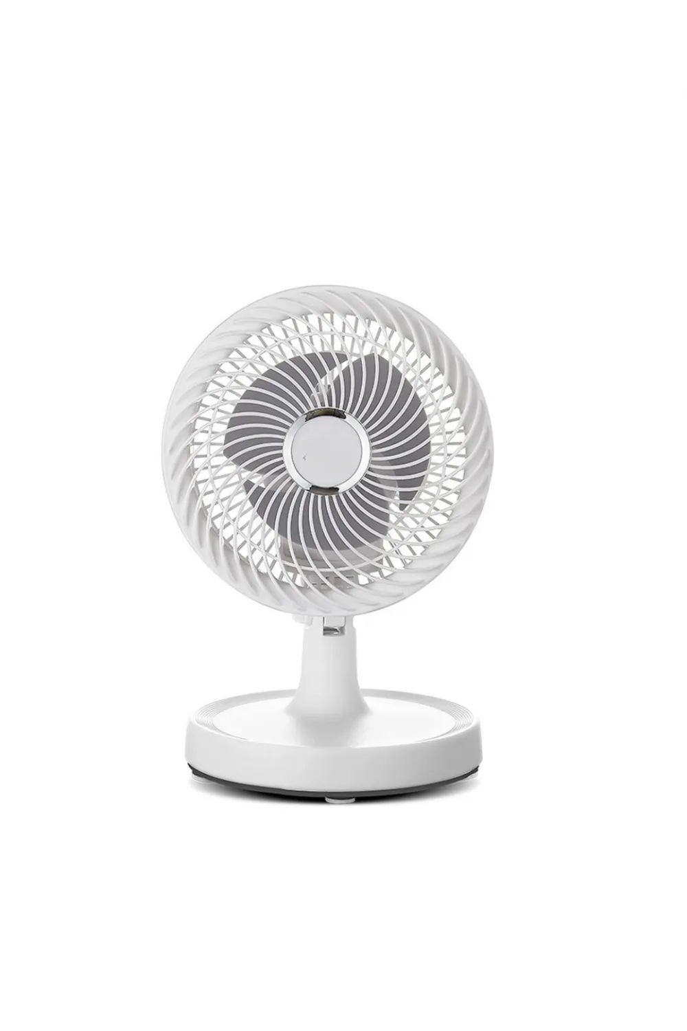 Mini Masaüstü Vantilatör Sessiz Çalışan 2 Kademeli Fan Otomatik Salınımlı