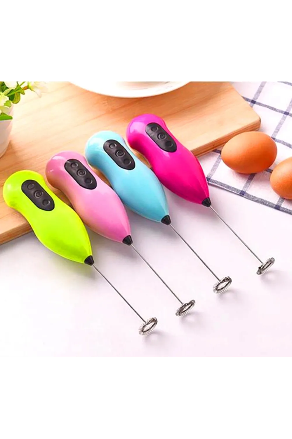 Mini Pilli Karıştırıcı Ve Köpürtücü El Mikseri