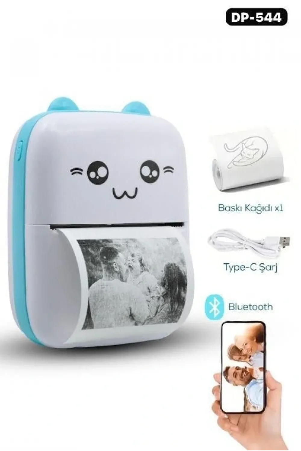 Mini Printer Etiket Çıkarıcı Yazıcı
